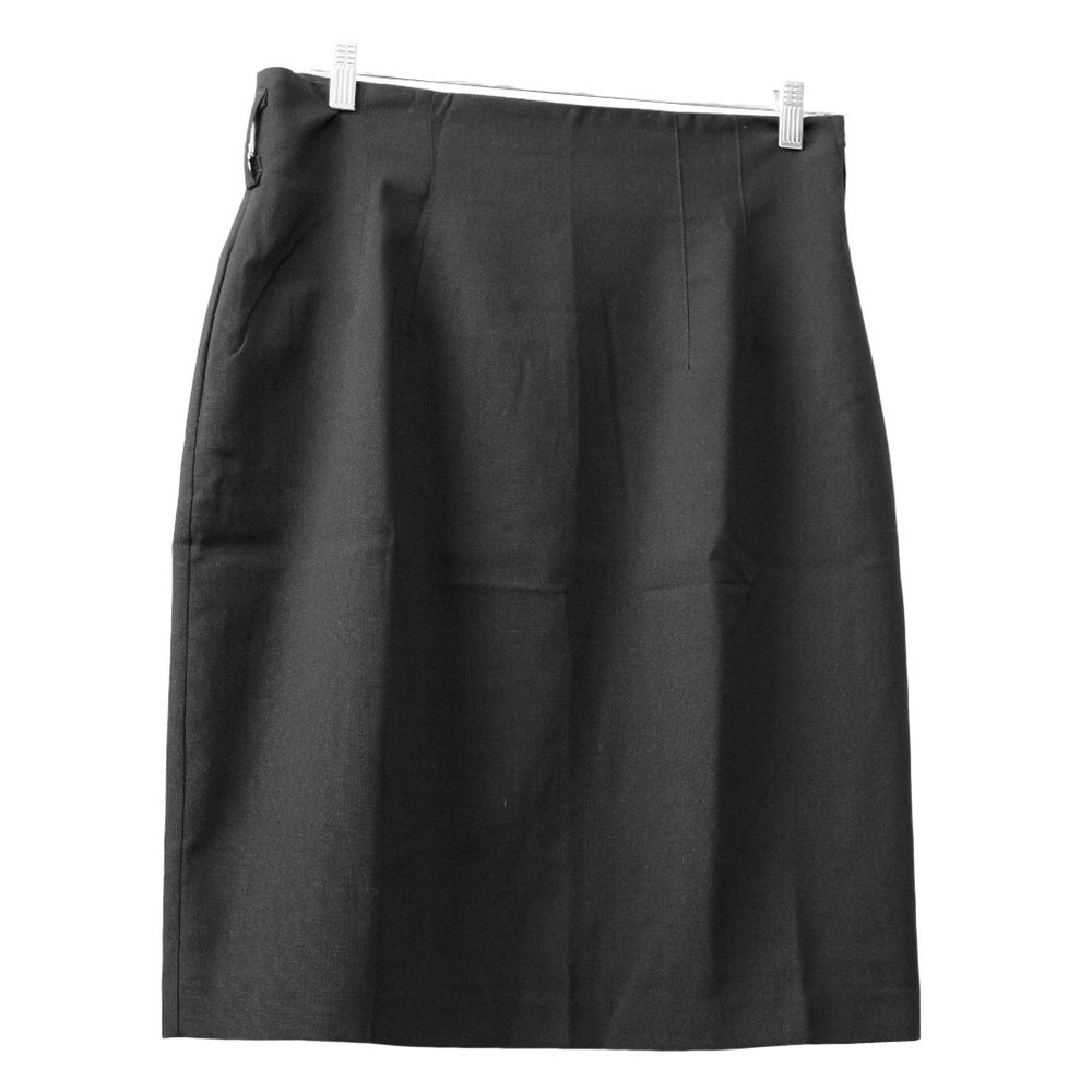 Michelel, Size 16,  Highwaist, Lined Black Pencil Skirt
